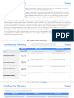 Contingency Planning Template