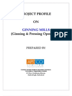 Project Profile ON: Ginning Mills