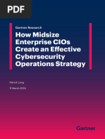 How Midsize Enterprise Cios Create An Effective Cybersecurity Operations Strategy