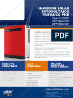 Inversor PHB50K-MT - PHB75K-MT - PHB85K-MT