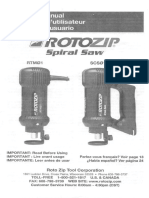 Rotozip RTM01 Spiral Saw