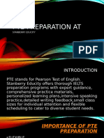 Pte Preparation at