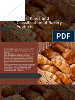 Types, Kinds and Classification of Bakery Products