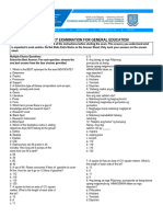 Competency Exam For Teachers