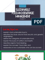 Chapter 9 - Sustainable F&B Management