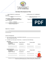 Idp Blank Form