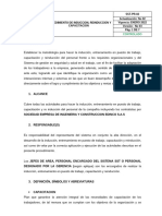 SST-PR-02 Induccion, Reinduccion y Capacitacion