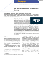 Insect Science - 2012 - Korasaki - Using Dung Beetles To Evaluate The Effects of Urbanization On Atlantic Forest