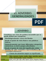 Determinante - Verbo y Adverbio