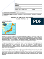 ROTEIRO DE ESTUDO 13 - 9º ANO - Japão e Tigres Asiáticos