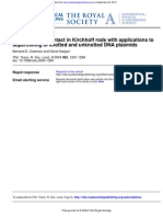 Supercoiling of Knotted and Unknotted DNA Plasmids Contact in Kirchhoff Rods With Applications To Theory of Self