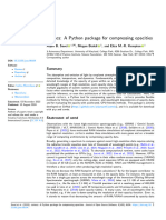 Cortecs A Python Package For Compressing Opacities