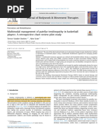 Multimodal Management of Patellar Tendinopathy in Basketball