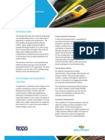 The Benefits of Polyurethanes in Transportation: Fact Sheet