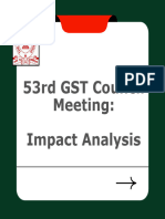 53rd GST Council Meeting