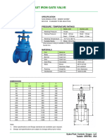 Cast Iron Gate Valve B16FC-NGA