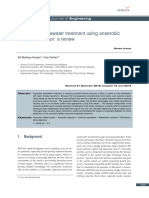 Anaerobic Wastewater Treatment Using Anaerobic Baffled Bioreactor: A Review