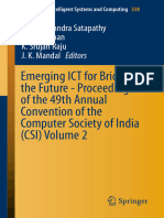 Emerging ICT For Bridging The Future - Proceedings of The 49th Annual Convention of The Computer Society of India (CSI) Volume 2