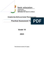 2023 CAT PAT Grade 10 Learner Guide