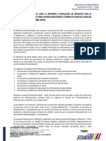 Termino de Referencia Cuartos Frios, Neveras y Tuberias de Vapor