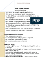 Overview of JSP Technology