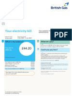 Your Electricity Bill: What's My Balance?