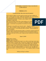 Guión de Un Pesebre Viviente para Hacer en Comunidad