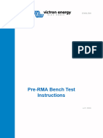 Pre RMA Bench Test Instructions PDF en