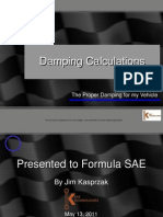 Kaz Tech Damping Calculation Seminar