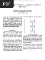 Software Defect Prediction Using Random Forest