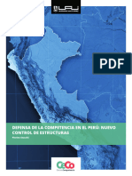 Stucchi Defensa de La Competencia en El Peru Nuevo Control de Estructuras 2021