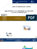 Uos de Khan en El Proceso de La Enseñanza Aprendizaje de Matematicas