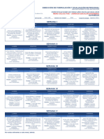 Especificaciones de Menú Año Escolar 2024-2025, Menú Cíclico PAE - Jornada Escolar Extendida (Almuerzo)