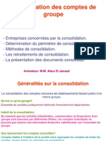 Consolidationdescomptese Maroc