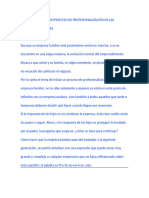 Como Emprender Un Proceso de Profesionalización en Las Empresas Familiares