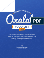 Oxalate Foods List Combined 2024