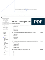 Digital Logic and Circuits Simulations - Unit 1 - Week 1