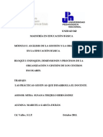 Evidencia 5 Las Practicas Gestivas Que Desarrolla El Docente