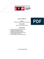 Universidad Tecnológica Del Perú: Microeconomia Y Macroeconomia