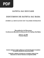 30 Discursos de Sathya Sai Baba Sobre Educacion