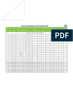 Consumer Notebook Price List For September 2010