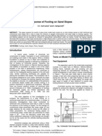 Response of Footing On Sand Slopes: Indian Geotechnical Society Chennai Chapter