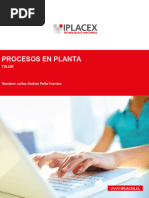 Taller Proceso en Planta