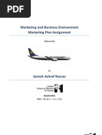 Ryanair Marketing Plan - Sameh Nassar