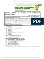 Ficha-Juev-Com-Conversamos Sobre Las Noticias de Accidentes de Tránsito