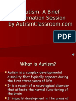 Autism Brief Info Session