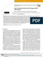 Estimation of Methane Emission From Piyungan Landfill Using IPCC Method