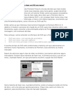 Tutorial Adobe Premiere Como Fazer Um DVD Com Menus