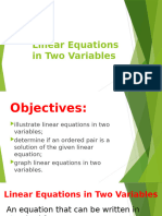 G8 Math Q1-Week 5 - Linear Equations