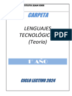 Lenguajes Tecnológicos 1º - 2024